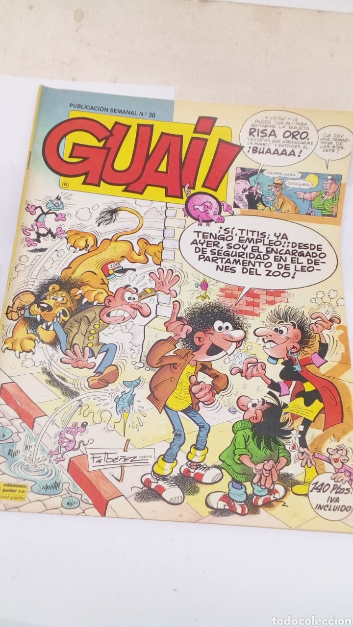 Tebeos: Comic Guai! A&ntilde;o 1986 n&deg;30 - Foto 1
