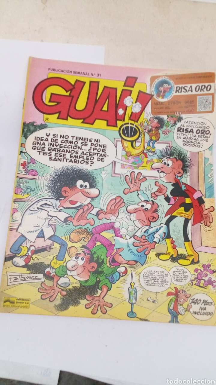 Tebeos: Comic Guai! A&ntilde;o 1986 n&deg;31 - Foto 1