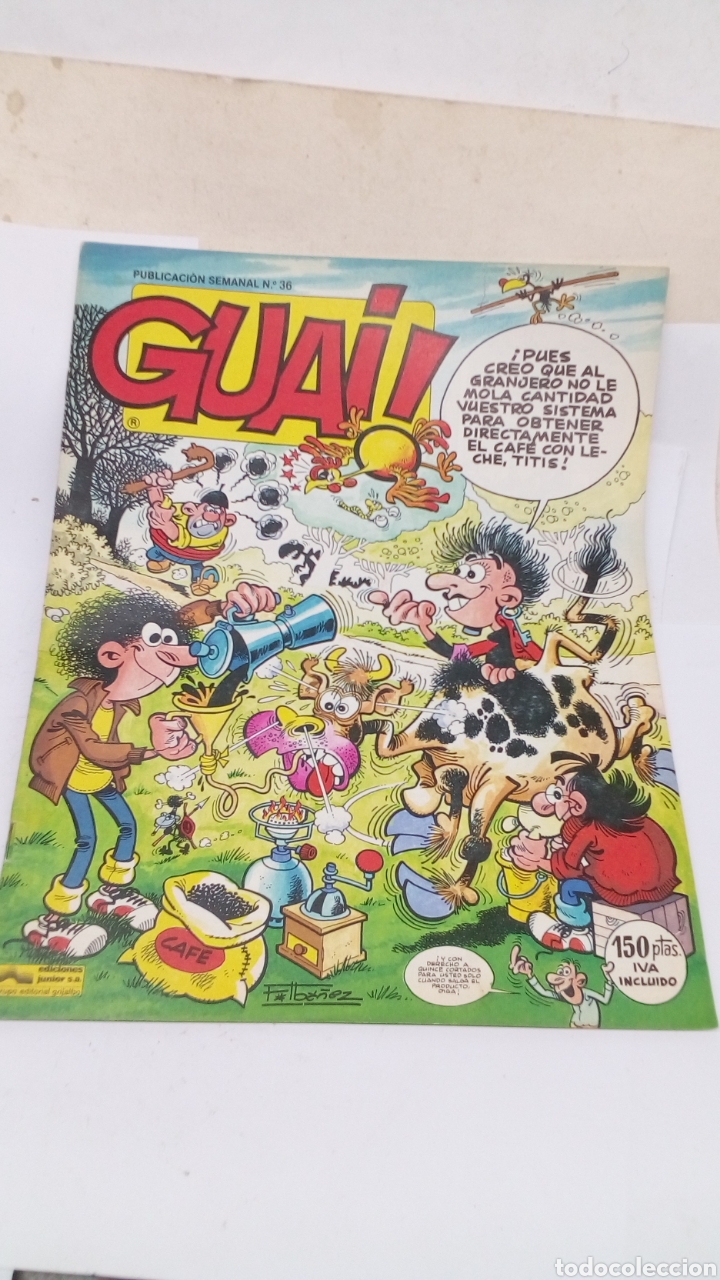 Tebeos: Comic Guai! A&ntilde;o 1986 n&deg;36 - Foto 1