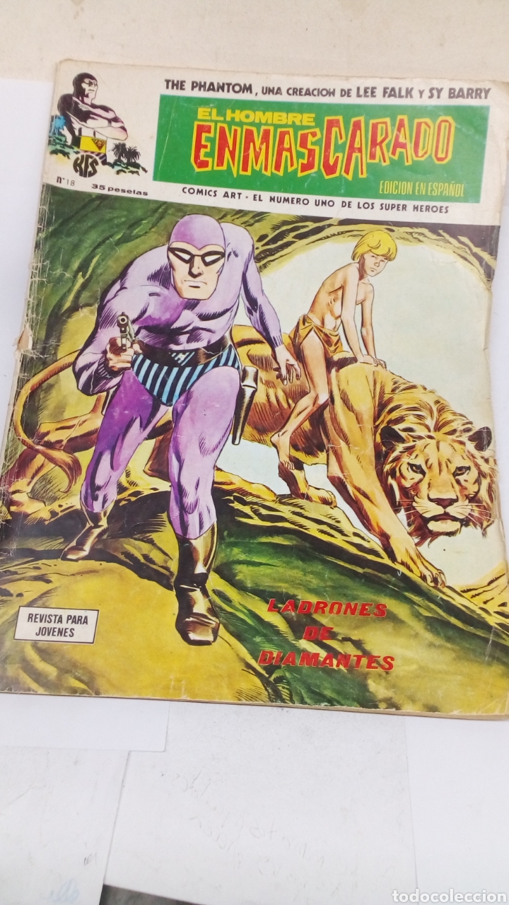 Tebeos: Comic El Hombre Enmascarado A&ntilde;o 1975 - Foto 1