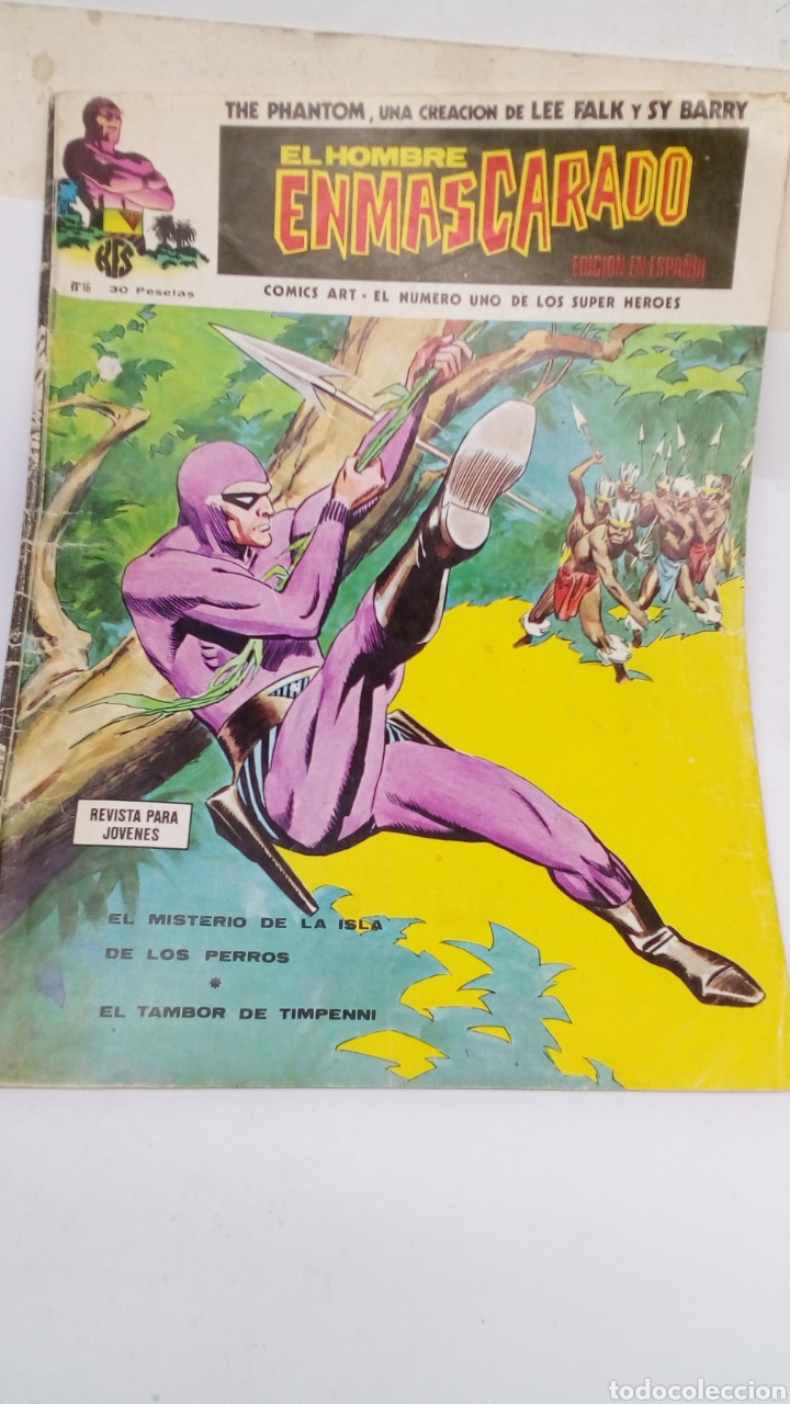 Tebeos: Comic El Hombre Enmascarado 1974 - Foto 1