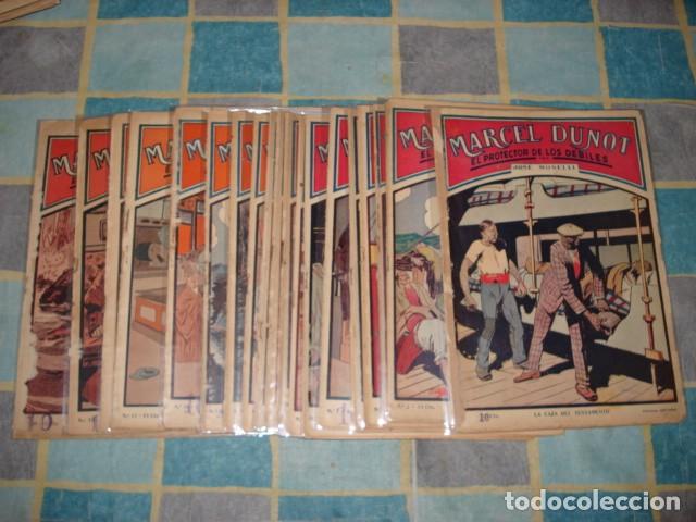 Tebeos: Marcel Dunot, el protector de los d&eacute;biles, completa, 20 n&uacute;meros, usada. Colecci&oacute;n A.T. - Foto 1