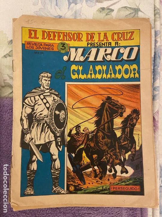 Tebeos: MARCO EL GLADIADOR COMPLETA - Foto 1