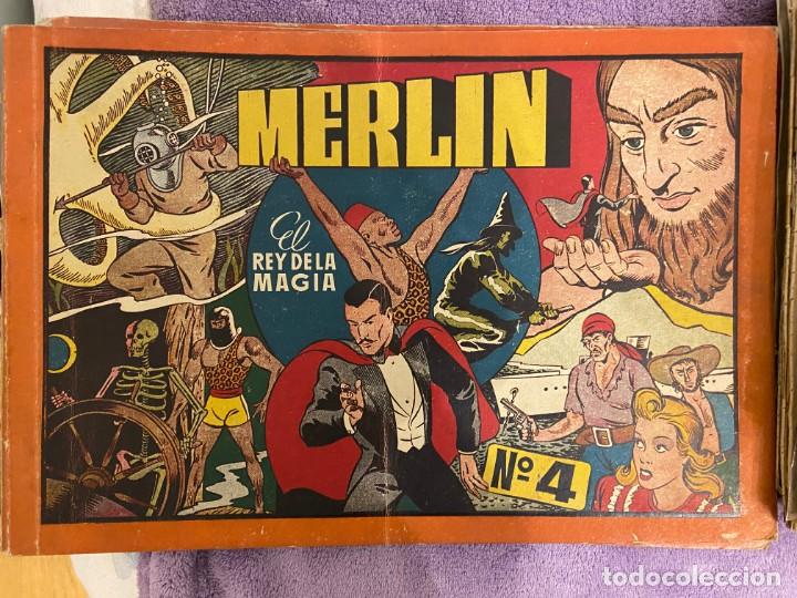 Tebeos: MERLIN ALBUM N&ordm; 4 - Foto 1