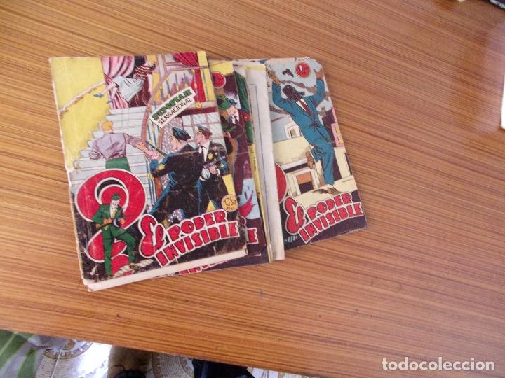 Tebeos: EL PODER INVISIBLE  LOTE DE 14   NUMEROS EDITA FERMA - Foto 1