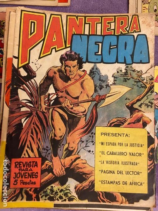 Tebeos: PANTERA NEGRA REVISTA COMPLETA 97 TEBEOS - Foto 1