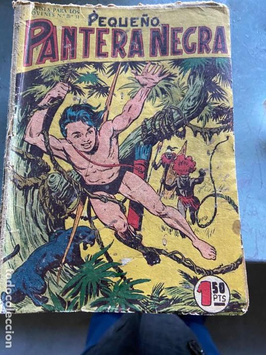 Tebeos: PEQUE&Ntilde;O PANTERA NEGRA COMPLETA DEL 55 AL 124 - Foto 1