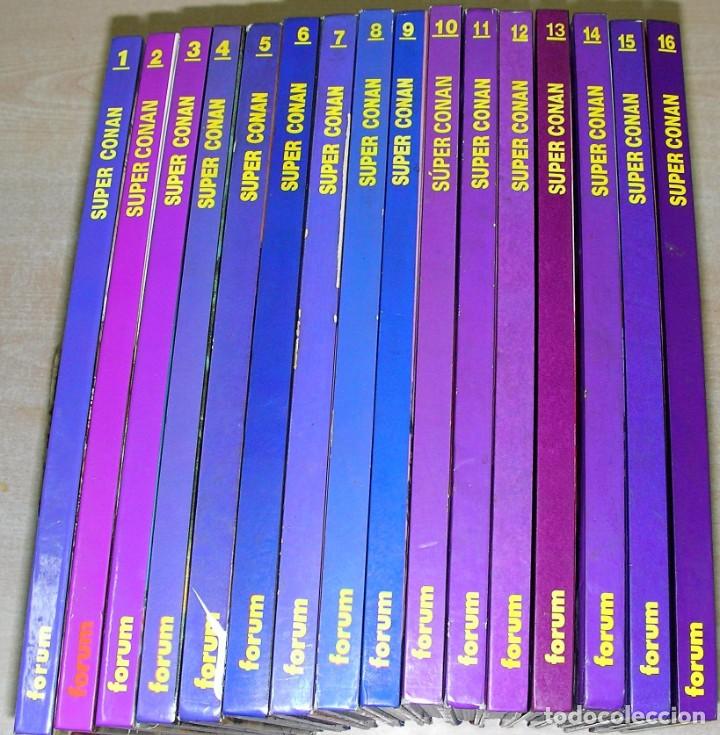 Tebeos: SUPER CONAN - SEGUNDA EDICION - 16 TOMOS - Foto 1