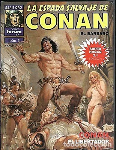 Tebeos: SUPER CONAN - SEGUNDA EDICION - 16 TOMOS - Foto 4