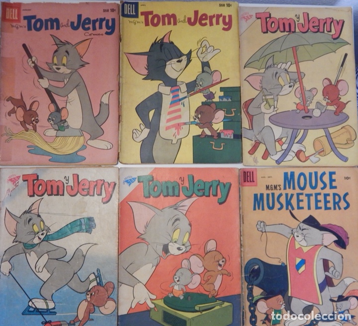 Tebeos: Lote 6 c&oacute;mics Tom y Jerry - Foto 2