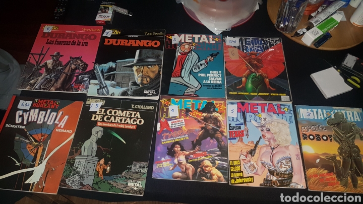 Tebeos: Metal hurlant 9 comics - Foto 1