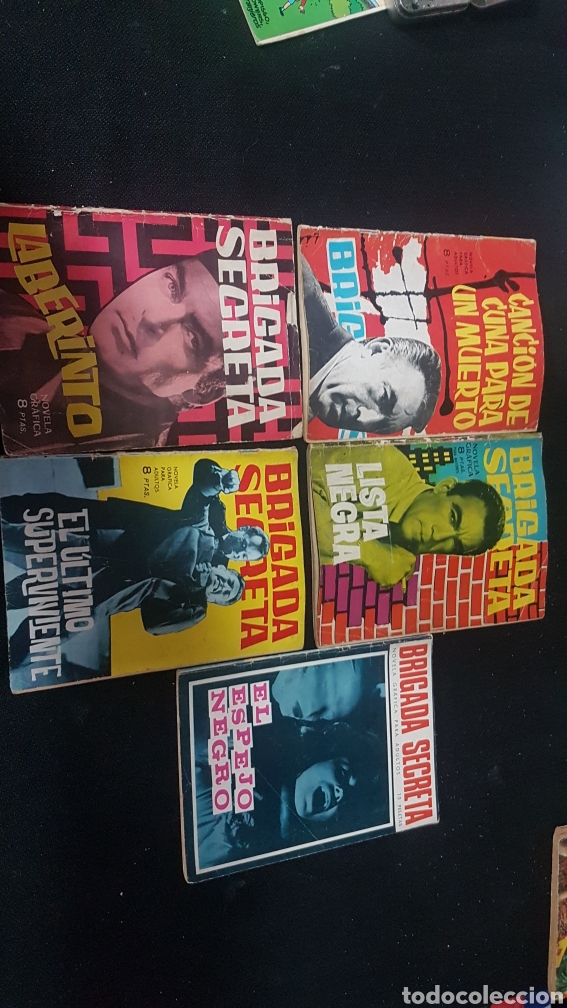 Tebeos: Brigada secreta 5 numeros - Foto 1