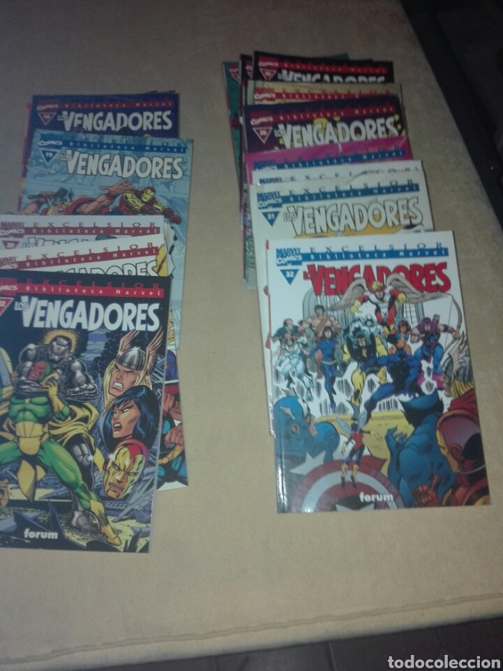 Tebeos: Vegadores,Biblioteca Marvel,completa - Foto 2