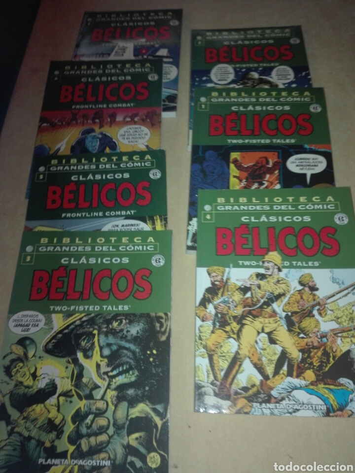 Tebeos: Cl&aacute;sicos Belicos,Biblioteca Marvel,completa - Foto 1