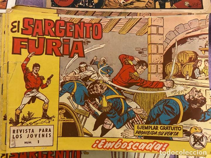 Tebeos: SARGENTO FURIA COMPLETA 36 EJEMPLARES - Foto 1