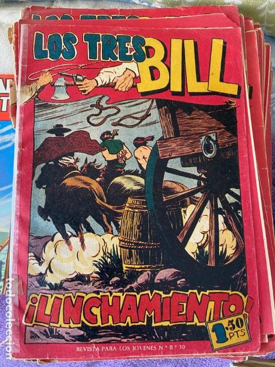 Tebeos: los tres bill completa 36 ejemplares - Foto 1