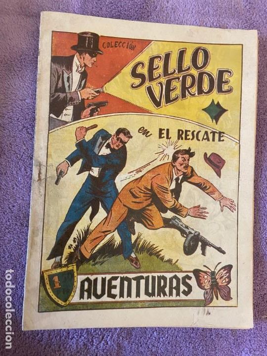 Tebeos: EL SELLO VERDE N&ordm; 2 CORRECTO - Foto 1