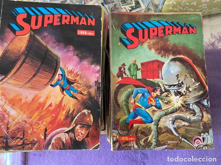 Tebeos: SUPERMAN LIBRO COMIC LIBROCOMIC LOTE DE 35 TEBEOS SE VENDEN SUELTOS - Foto 1
