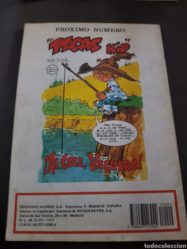 Tebeos: PECAS KID 1983 EDICION ALONSO - Foto 2