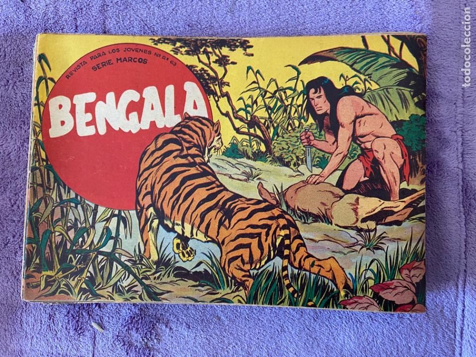 Tebeos: bengala 1&ordf; completa original 54 numeros bolsa 1 - Foto 1