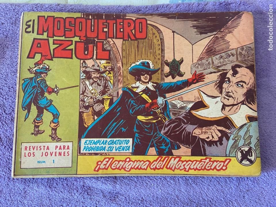 Tebeos: mosquetero azul completa 26 ejemplares bolsa 1 - Foto 1