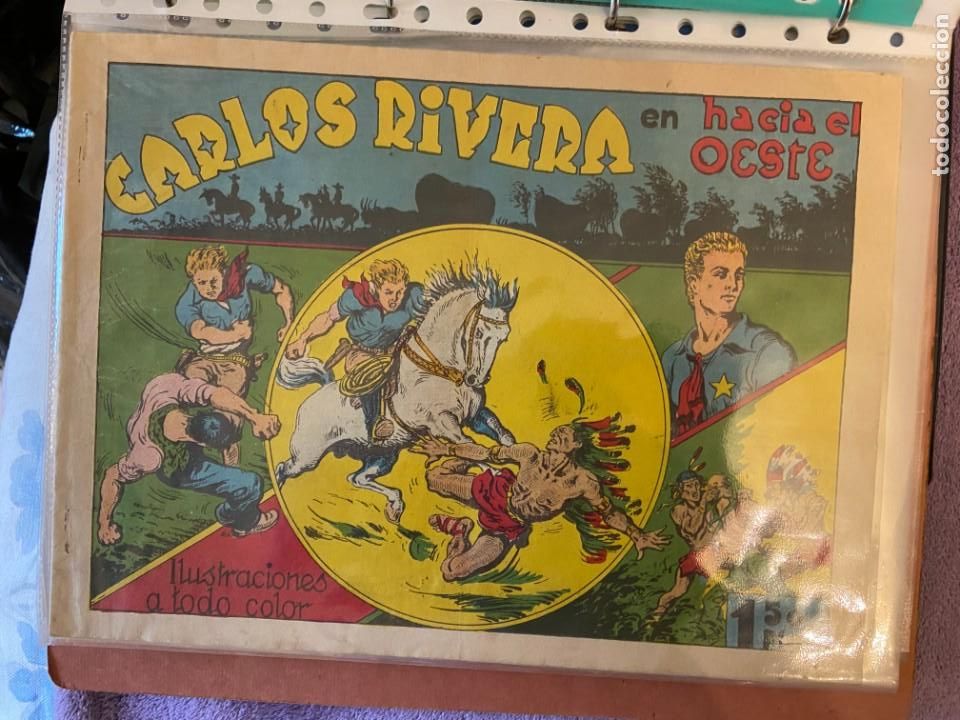 Tebeos: CARLOS RIVERA COMPLETA BUEN ESTADO BOLSA 3 - Foto 1