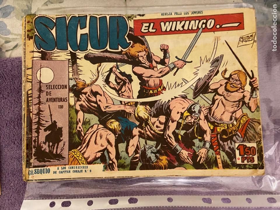 Tebeos: sigur el vikingo completa bolsa 21 - Foto 1