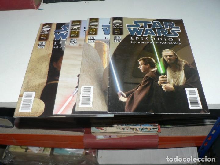 Tebeos: STAR WARS EPISODIO I CUATRO EJEMPLARES - Foto 1