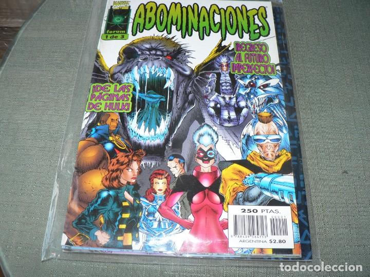 Tebeos: COLECCION COMPLETA ABOMINACIONES - Foto 1