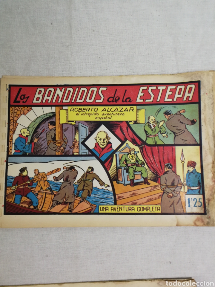 Tebeos: 3 EJEMPLARES DE ROBERTO ALCAZAR ORIGINALES - Foto 4