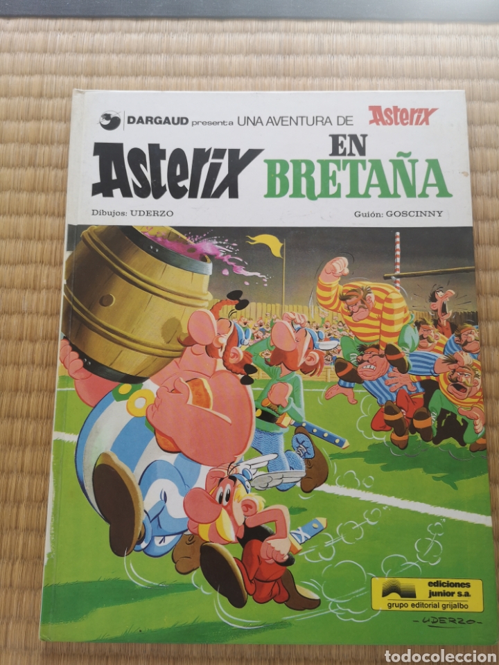 Tebeos: Axterix en Breta&ntilde;a ediciones Junior 1977 - Foto 1
