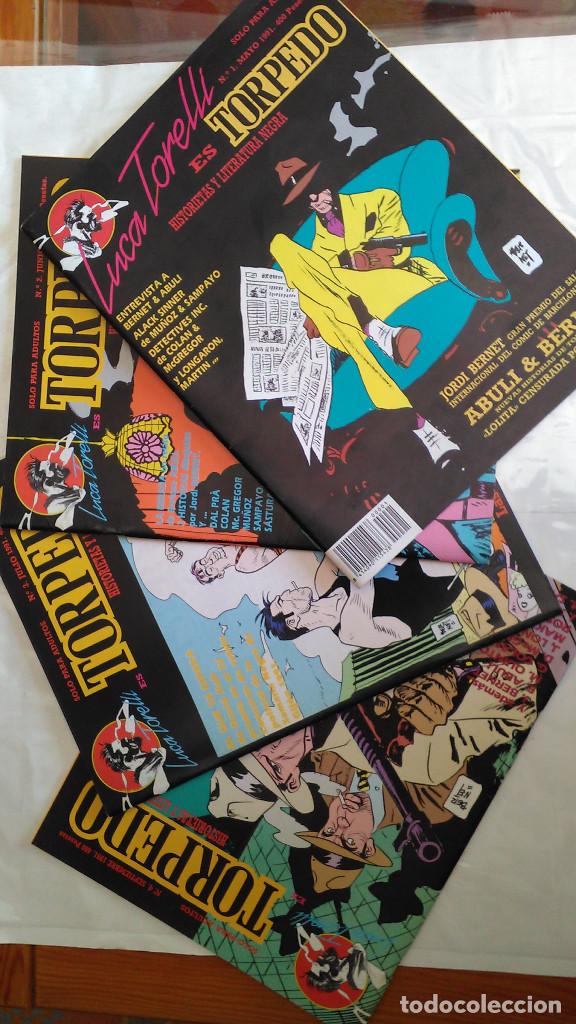 Tebeos: * TORPEDO * EDITORIAL MAKOKI 1991 * COMPLETA 4 N&ordm; IMPECABLES * - Foto 7