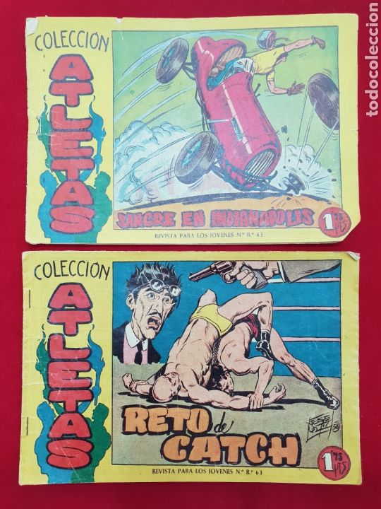 Tebeos: COLECCION ATLETA 2 UNIDADES - Foto 1