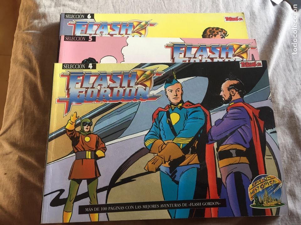Tebeos: Flash Gordon tomos 4, 5 y 6 - Foto 1