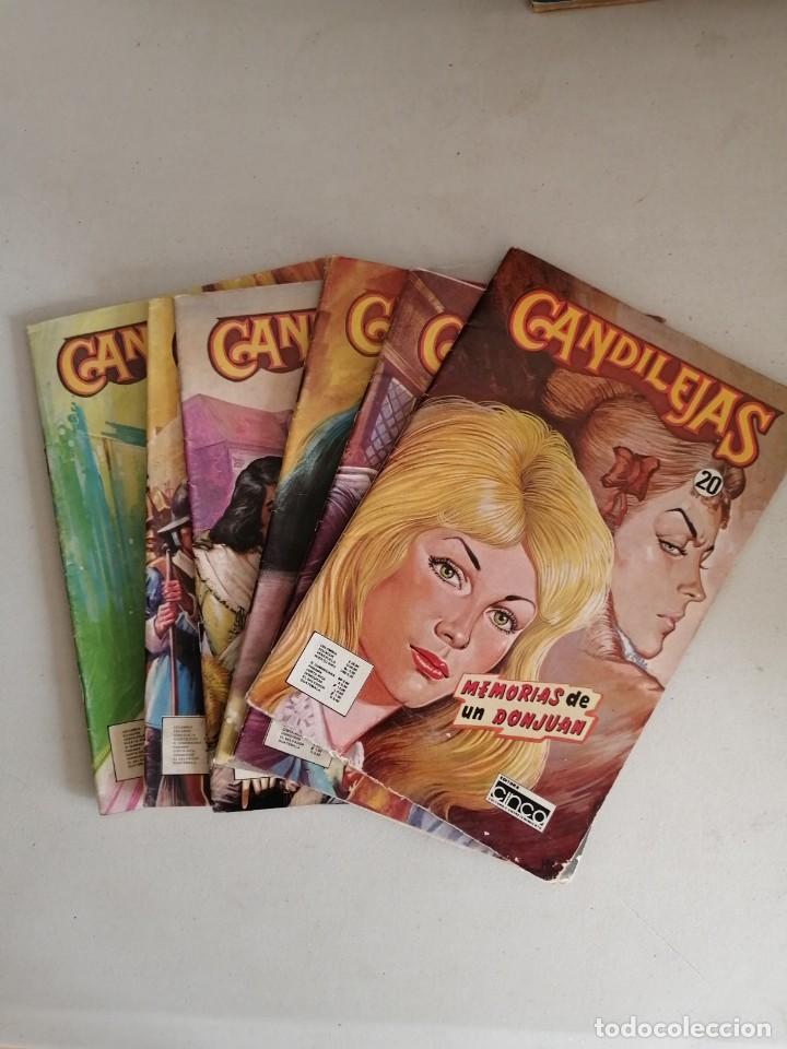 Tebeos: CANDILEJAS LOTE 6 NUMS. - Foto 1