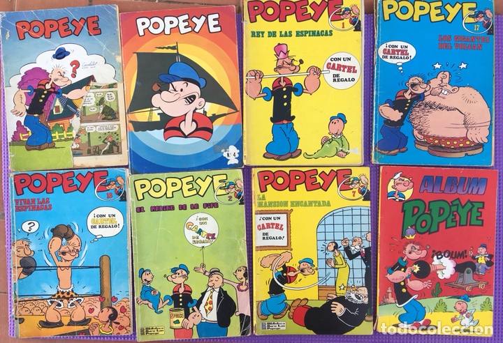 Tebeos: POPEYE: pack 8 ejemplares - Foto 1