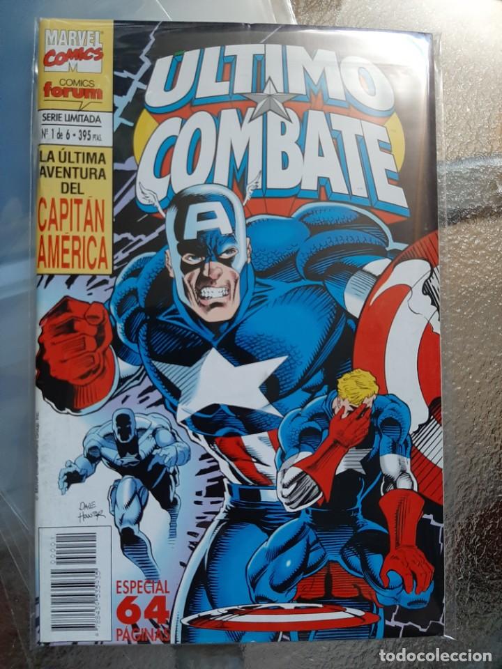Tebeos: CAPITAN AMERICA. ULTIMO COMBATE COMPLETO 6 NUMEROS - Foto 1