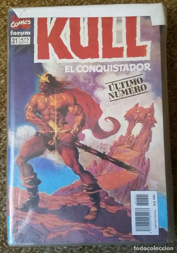 Tebeos: KULL EL CONQUISTADOR COLECCION COMPLETA 21 NUMEROS - Foto 2