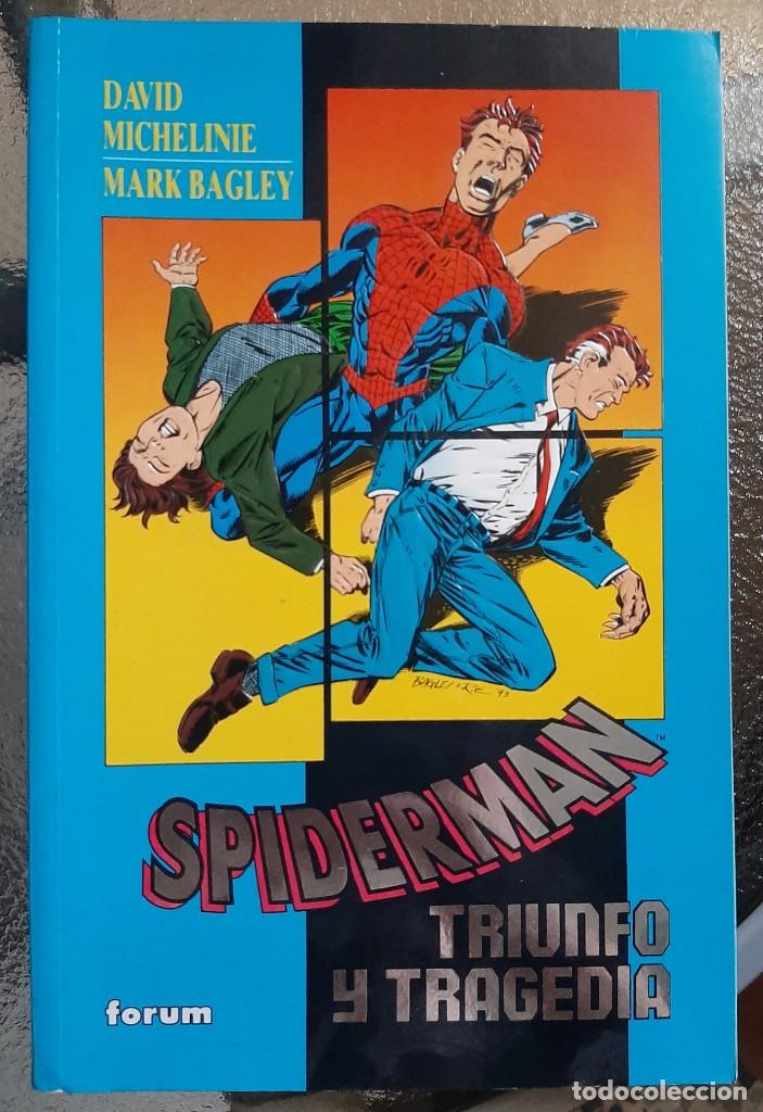 Tebeos: Spiderman Triunfo Y Tragedia. 1993-1994. Forum Comics - Foto 1