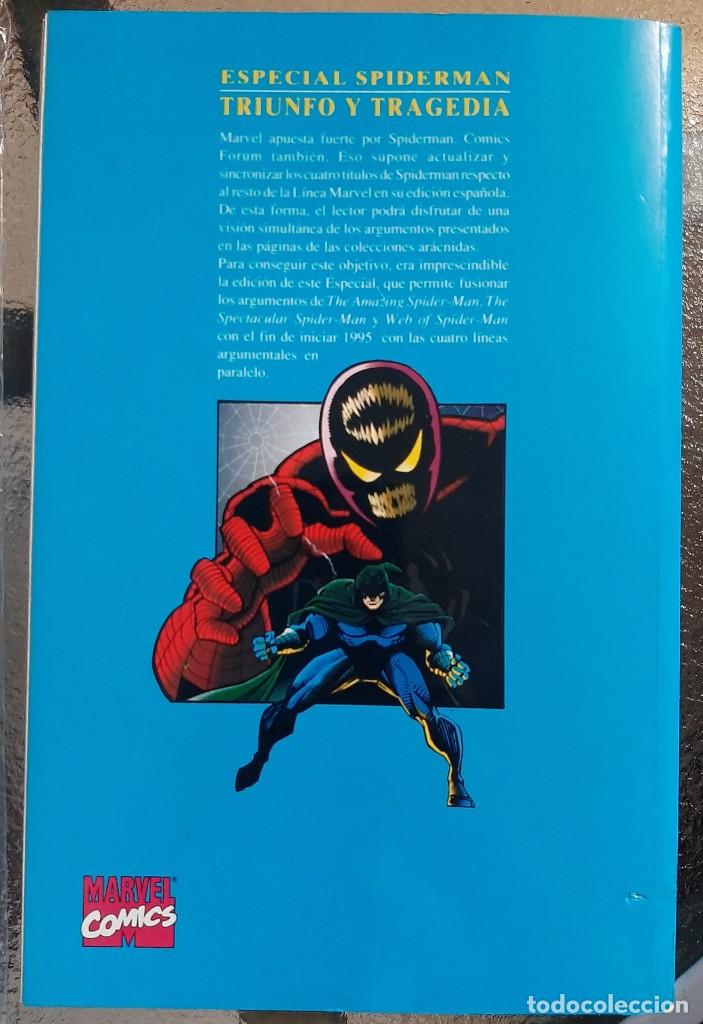 Tebeos: Spiderman Triunfo Y Tragedia. 1993-1994. Forum Comics - Foto 2