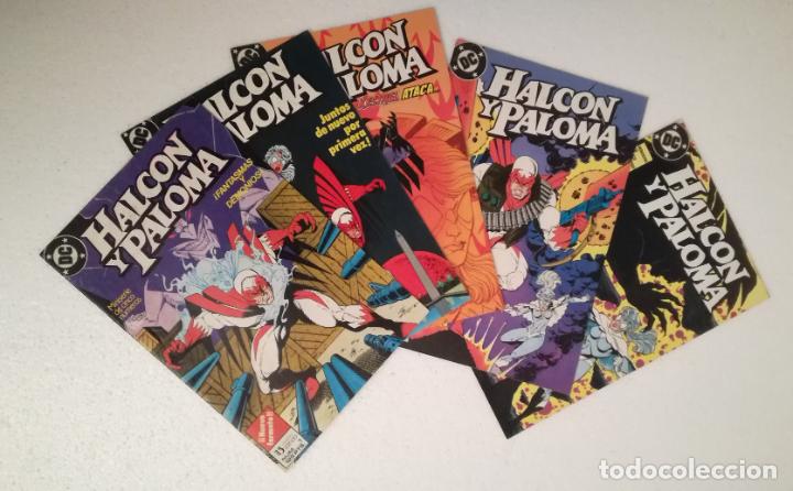 Tebeos: Comic Halcon y paloma: Miniserie de 5 numeros - Ed. Zinco - COMPLETA - Foto 1