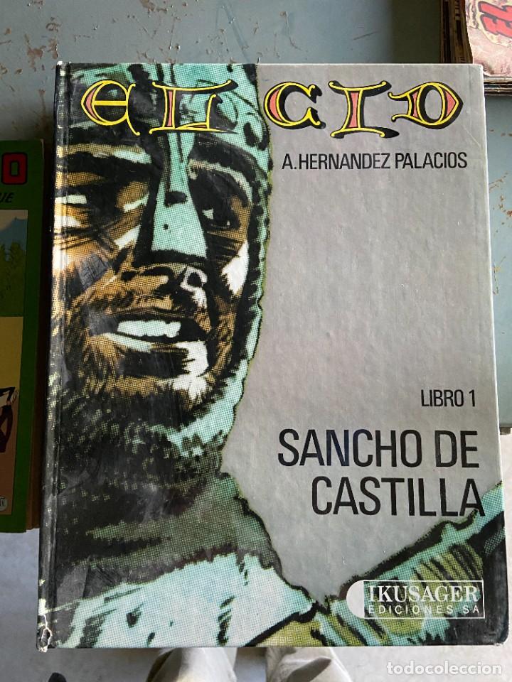 Tebeos: EL CID HERNANDEZ PALACIOS COMPLETA 4 TOMOS B48 - Foto 1