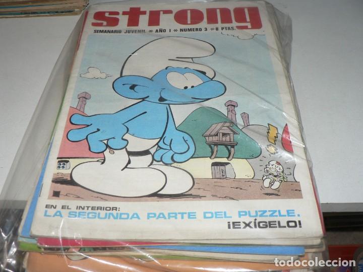 Tebeos: LOTE DE STRONG CON 33 EJEMPLARES - Foto 1