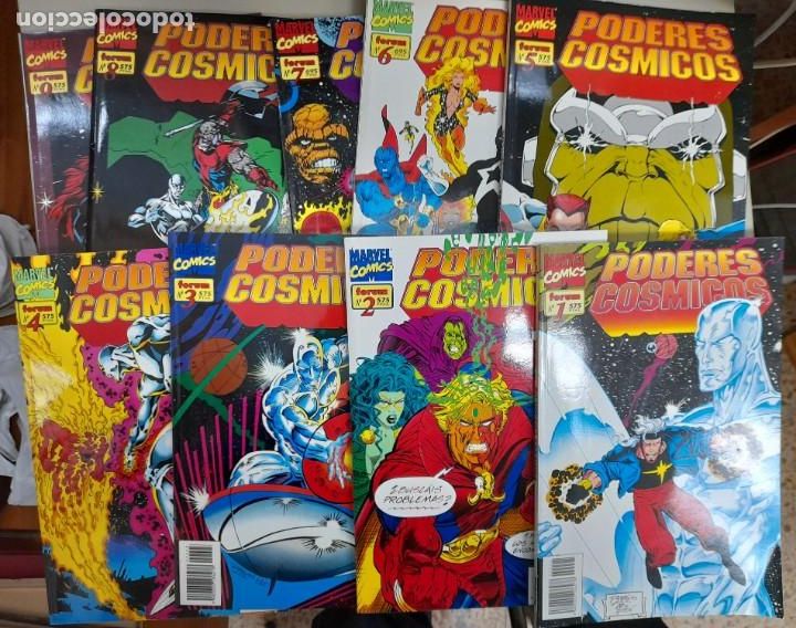Tebeos: MARVEL PODERES COSMICOS, COLECCION COMPLETA DE 9 TOMOS, FORUM, C9504 - Foto 1
