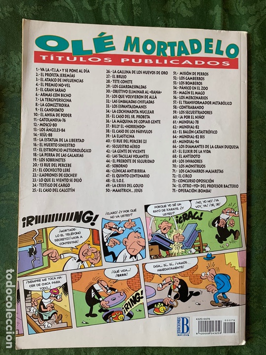Tebeos: Mortadelo y Filem&oacute;n. 5 Tebeos. - Foto 10