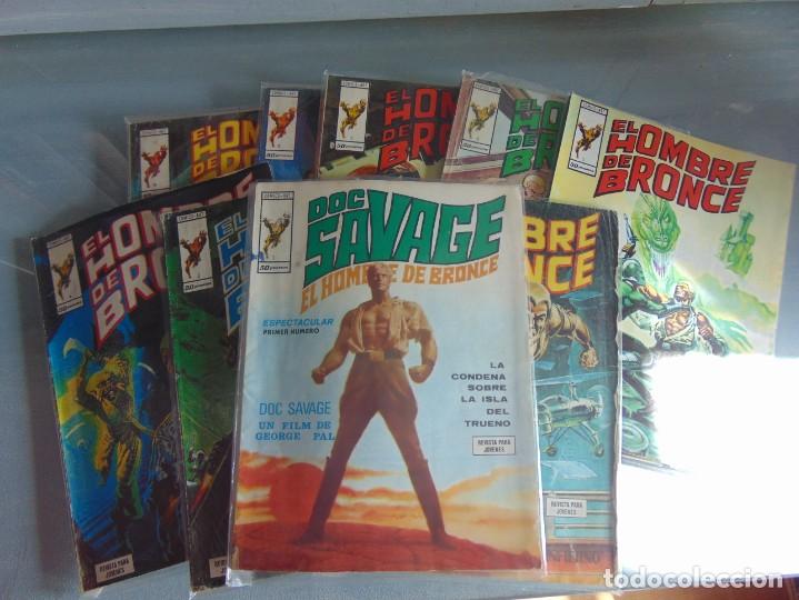 Tebeos: DOC SAVAGE . EL HOMBRE DE BRONCE (COLECCI&Oacute;N COMPLETA) - Foto 1
