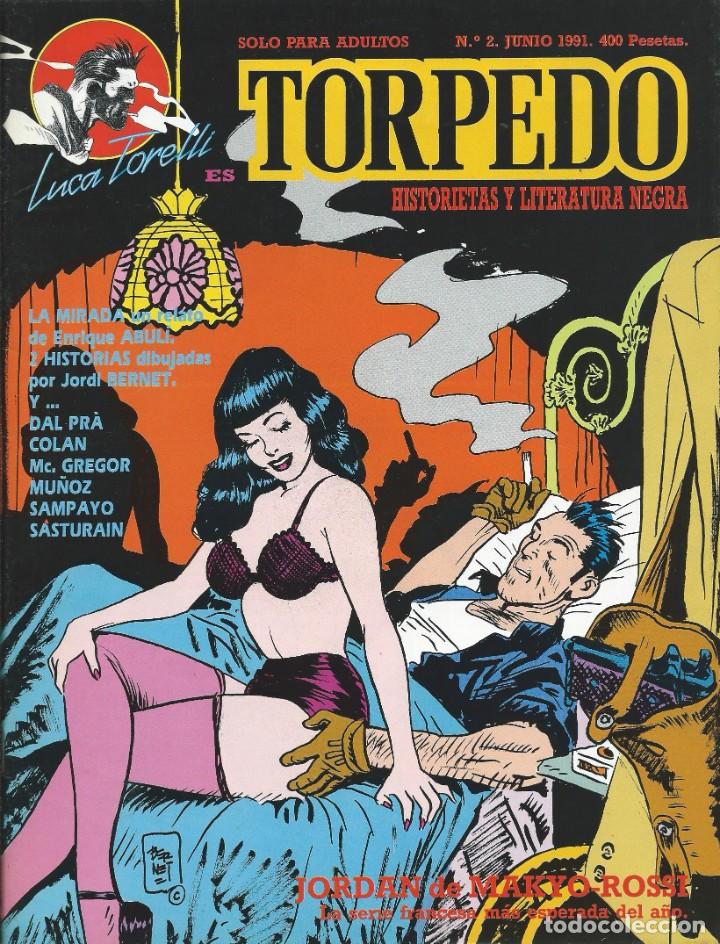 Tebeos: Luca Torelli es Torpedo Completa 4 ejemplares Makoki - Foto 2