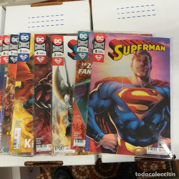 Tebeos: Superman de Bendis Lote n&ordm; 1 al 17 ECC - Foto 1