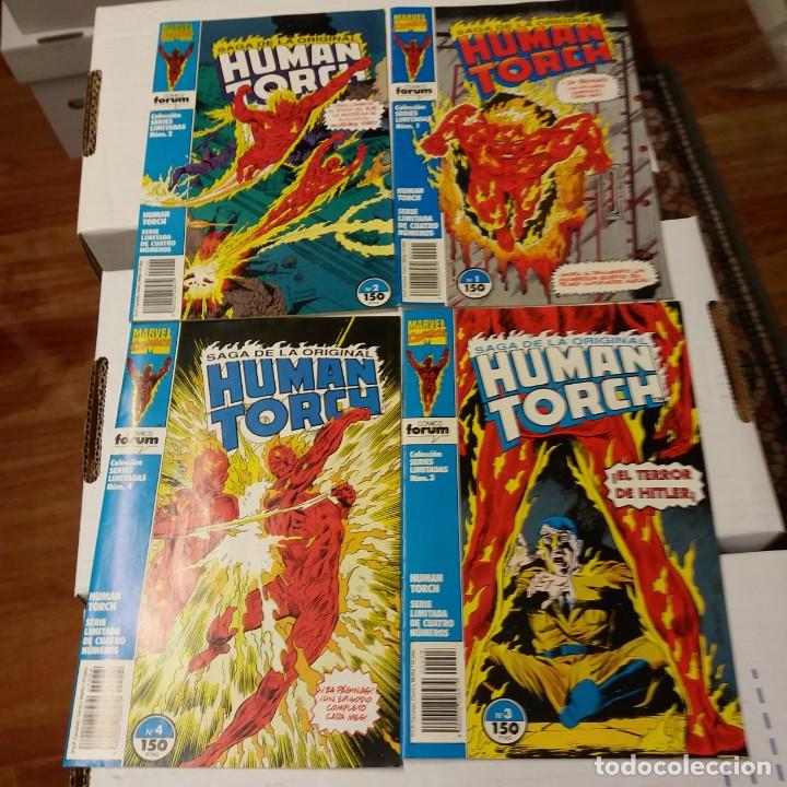 Tebeos: Human Torch Completa 4 ejemplares Forum - Foto 1