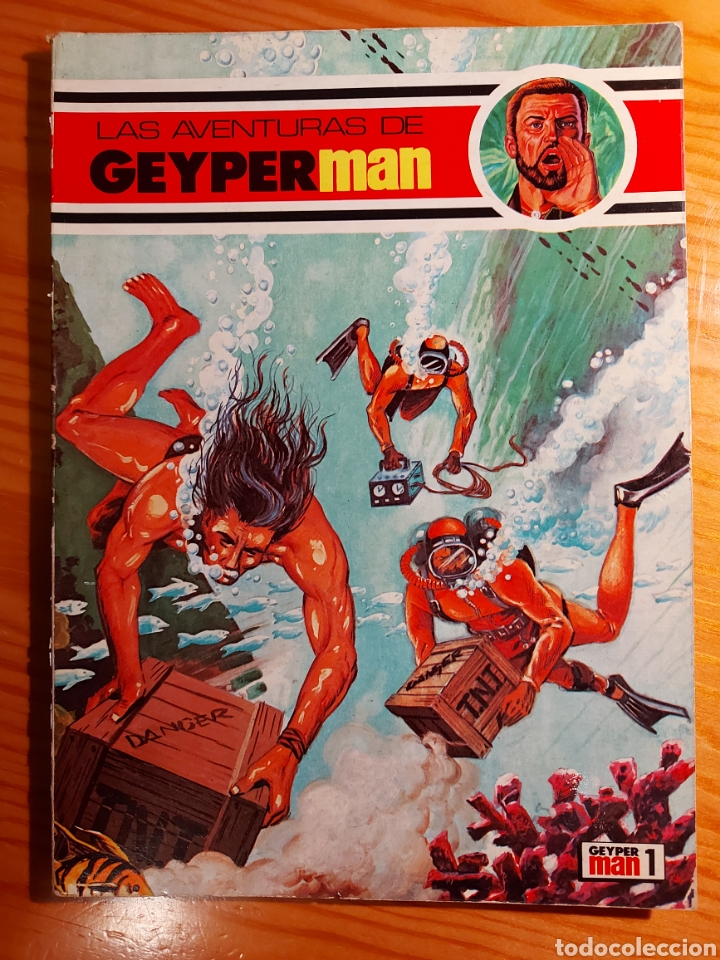Tebeos: Las Aventuras de Geyperman, c&oacute;mics - Foto 1